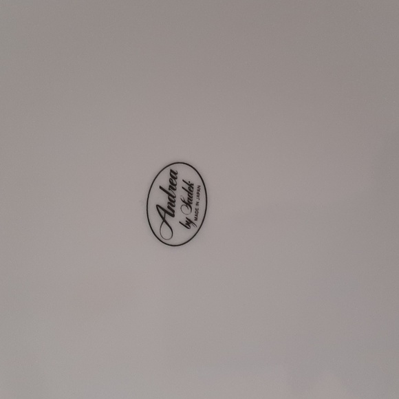 Andrea by Sadek Fine Porcelain Cake Plate/Server - Picture 2 of 4